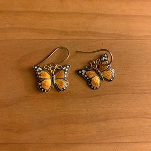 Monarch Butterfly Earrings